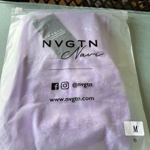 Nvgtn purple tie dyed leggings never worn bought small and medium kept small